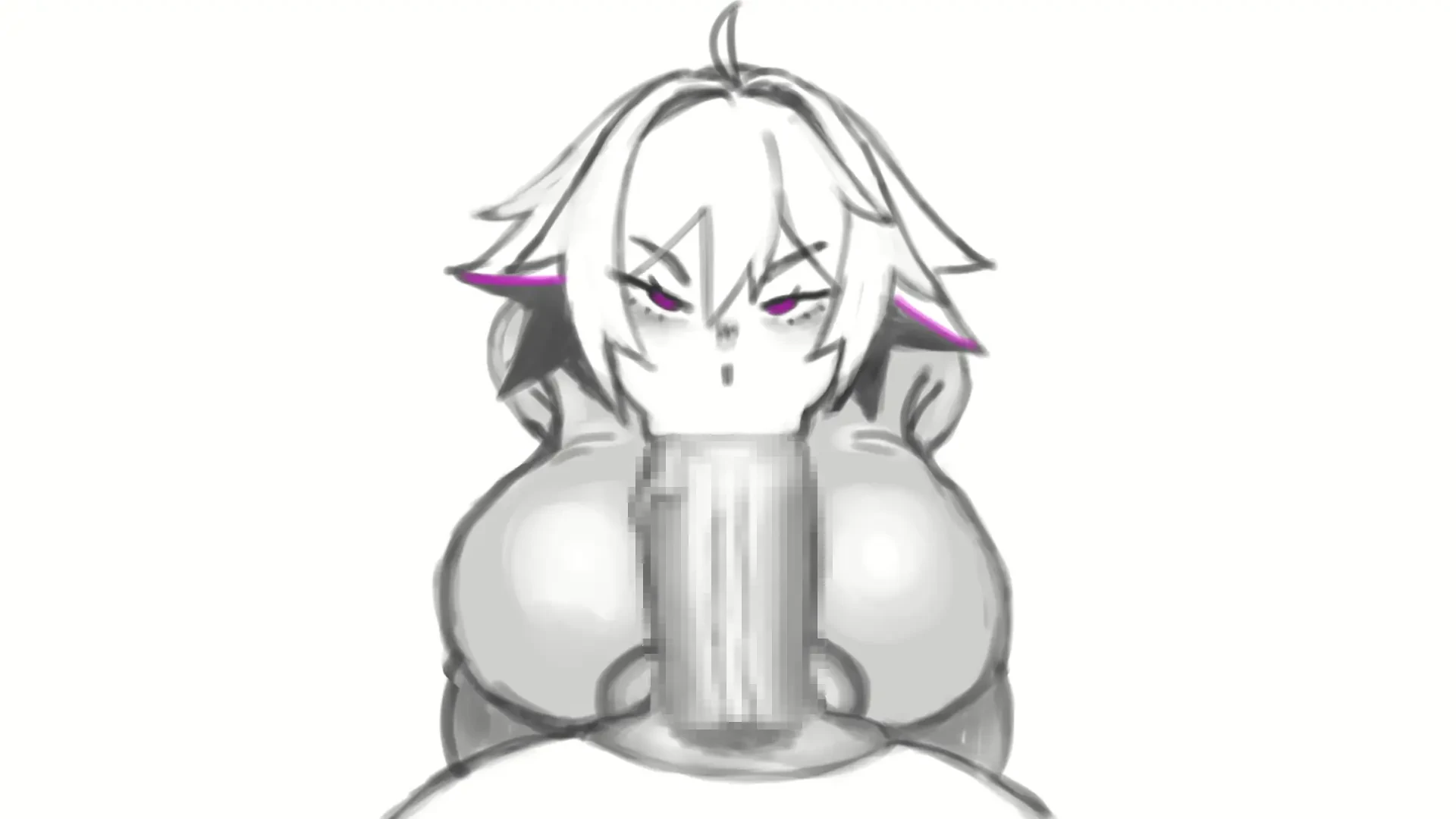 kelvinhiu - Violet nsfw sketch animation