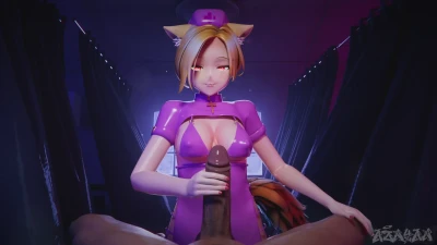 aznyan07 - Nurse Aldra takes care of your dick （short animation) - Free Hentai Manga, Doujinshi and Comics Online Reader | LewdVault.com