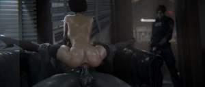 StefB3 - Leon watching Ada (4K) Part 1? - commissioned