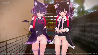 nimojihentai - アパートの裏でショコラちゃんとあのんちゃんと遊ぼう！ - Free Hentai Manga, Doujinshi and Comics Online Reader | LewdVault.com