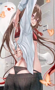 kabuusagi - 土曜イラストｴｯｯな練習R18＋　胡桃