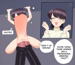 shikikat-lewdkat - Komi-san (Young) x HRS  part 2 - Free Hentai Manga, Doujinshi and Comics Online Reader | LewdVault.com