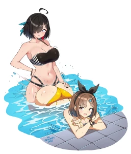 Jarckius Art - Ryza x Yumia and Yumia x Ryza 