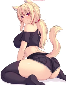 TiffyNyaa - Sharing my bday cake~~ (full size)