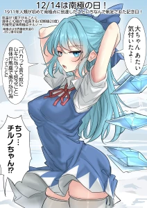 妖夢くん - ちんち◯ハメられるとIQが元通りになる賢いチルノ(白修正無し差分