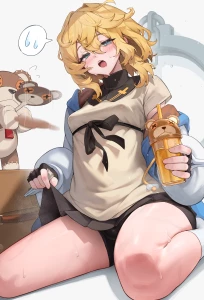 hakusyokuto - おつかれブリジット差分＋限定公開イラスト