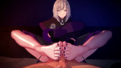 あきよし - 【限定公開ver】OCネクロマンサーさんの蒸れ足コキ part 13 - Free Hentai Manga, Doujinshi and Comics Online Reader | LewdVault.com