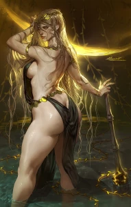 lerapi - Queen Marika from Elden Ring - patreon poll winner