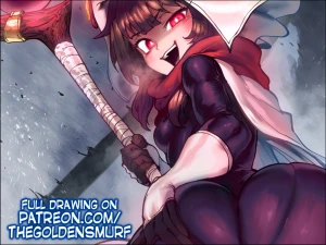 thegoldensmurf - Winter Megumin (Konosuba) - Preview