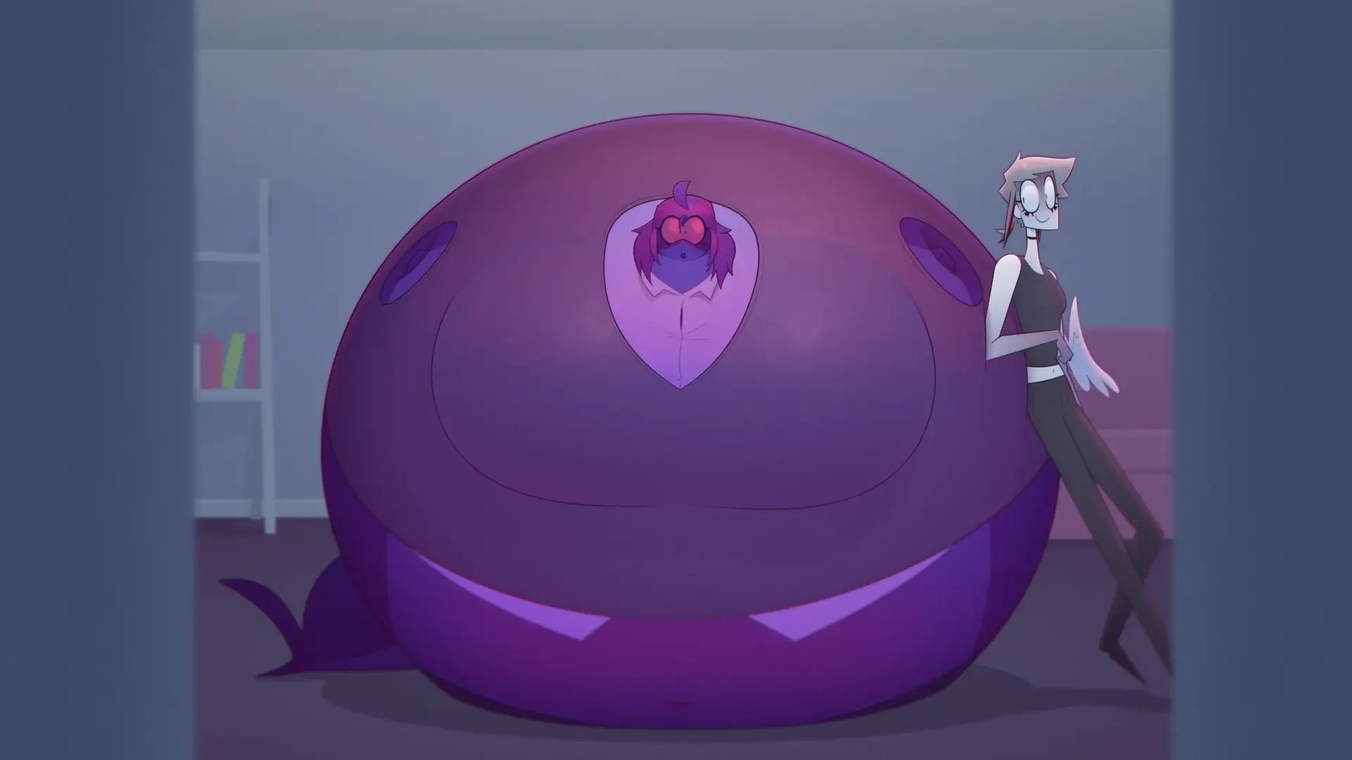 LadyLuckFate - Date? Sorry, that's a blueberry (and also a peep)
