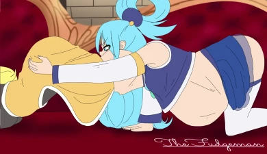 TheFudgeman - Aqua gets Darkness - Free Hentai Manga, Doujinshi and Comics Online Reader | LewdVault.com