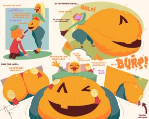 afraart - Janice the Great Pumpkin Queen Colored