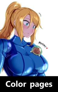 Issa - Comic- Samus sequel (pages 1-2)