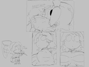 lilmoonie - Mii gunner sketches.