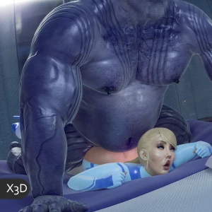 X3D - Space Girl IX Animation Extra Content