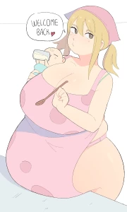 duharu - Lucy Heartfilia waits at home