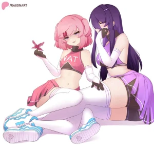 raiionart - Natsuri cheerleader