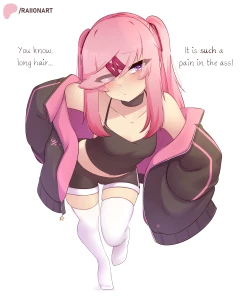 raiionart - Long hair Nat