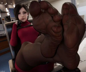 saltoxicdue3d - Ada Wong Feet (SFW)