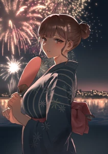 あんている - 夏祭りを抜け出してホテルで花火を見ながら水泳部の先生と汗だくセッ◯ス