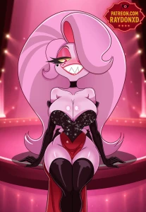 raydonXD - Pink, Sparkly, and Dangerous [Commission] (Angel Dust) 