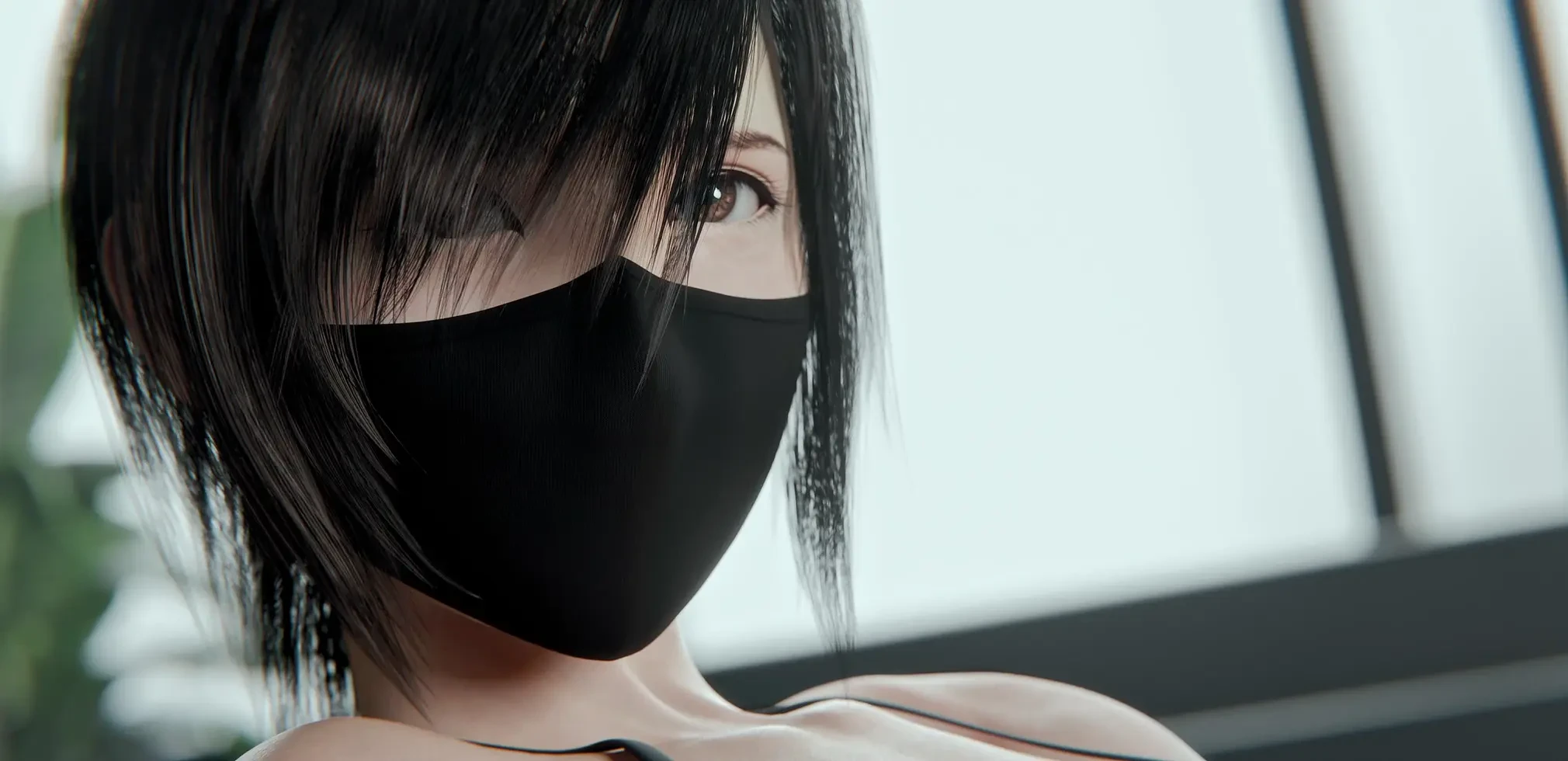 Miwo3x - Yuffie Photoshoot [Animated] [1080]