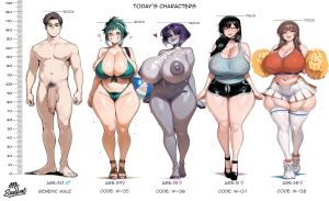 MrSadbat - (+daily images +textless version)(Female Set)