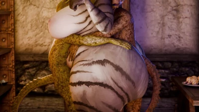 Zenith741 - Khajiit Hug (1080p Download) - Free Hentai Manga, Doujinshi and Comics Online Reader | LewdVault.com