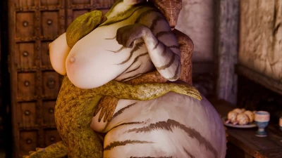 Zenith741 - Khajiit Hug (1080p Download) part 3 - Free Hentai Manga, Doujinshi and Comics Online Reader | LewdVault.com