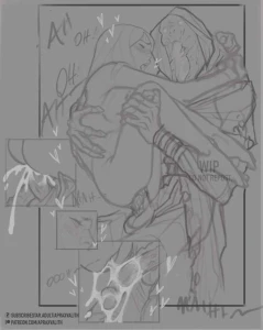 apraxvalith - Process Post - Blight / Sable Ward [Dead By Daylight]