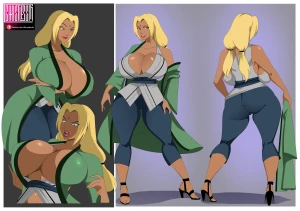 Ghostlessm - Tsunade DCAU Style / Character Sheet Bronze