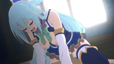 Fray_Arts - Aqua - Konosuba (Medium Quality) - Free Hentai Manga, Doujinshi and Comics Online Reader | LewdVault.com