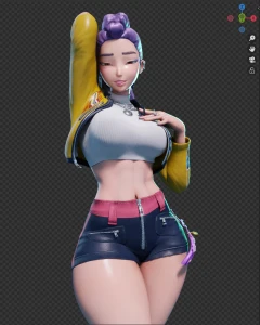 MikaDawn3D - HUNTR/X - WIP 1