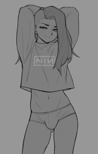 drossdrawings - Sapphire (uncolored)