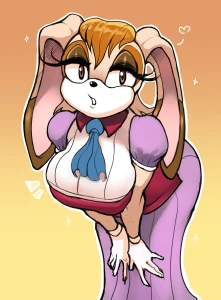 Darknud -  Vanilla the Rabbit comm (+alt )
