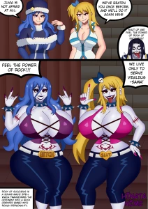 hinatahime - Juvia and Lucy - rock girls