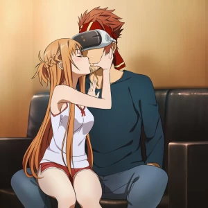420k ryujin - Asuna threesome