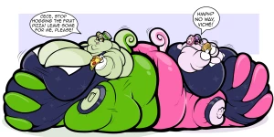 FloofToonZ - Commission dump :o (Digby, Morgana, Sam & Max, Spyro, etc)