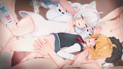 Wataaamage - Doki And Mint Co-op (SD) - Free Hentai Manga, Doujinshi and Comics Online Reader | LewdVault.com