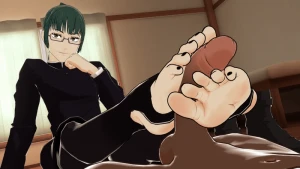DoopysArt - maki footjob commission 
