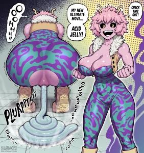 fellatrix - (HD) Mina Ashido - Anal Jelly Excretion [Poll Winner - 2nd]